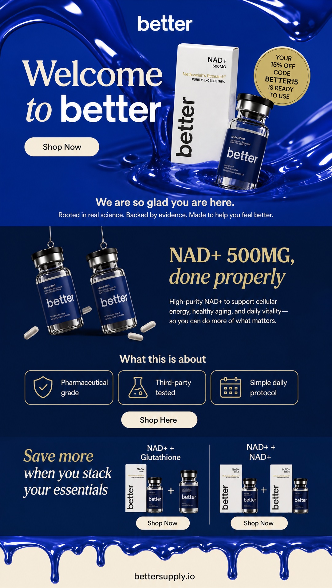 better — email flow 1 built by margin.