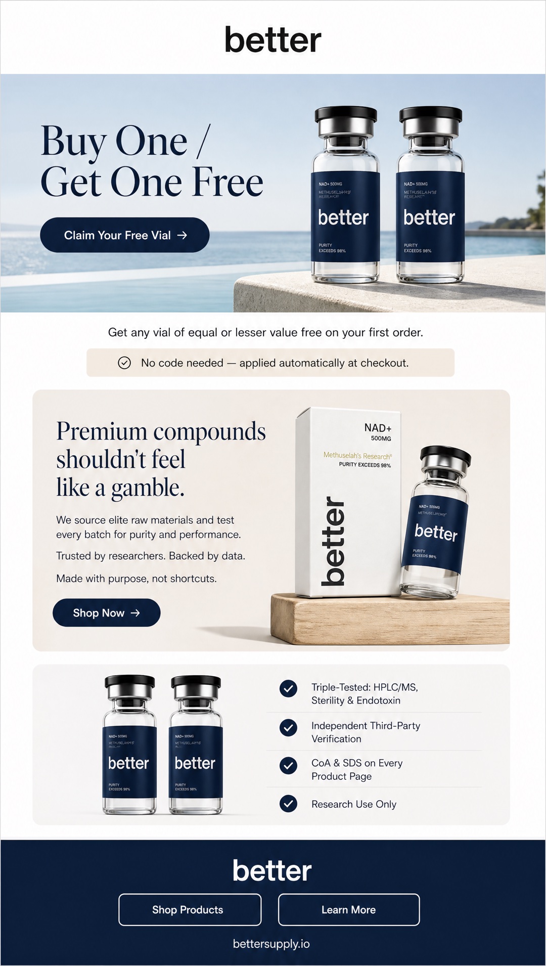 better — email flow 2 built by margin.