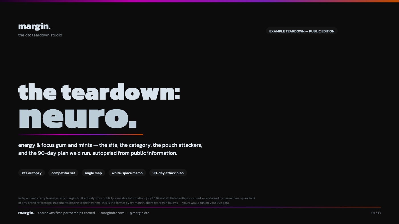 Neuro — teardown cover