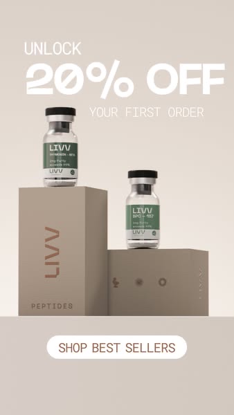 LIVV Well ad creative 2 produced by margin.